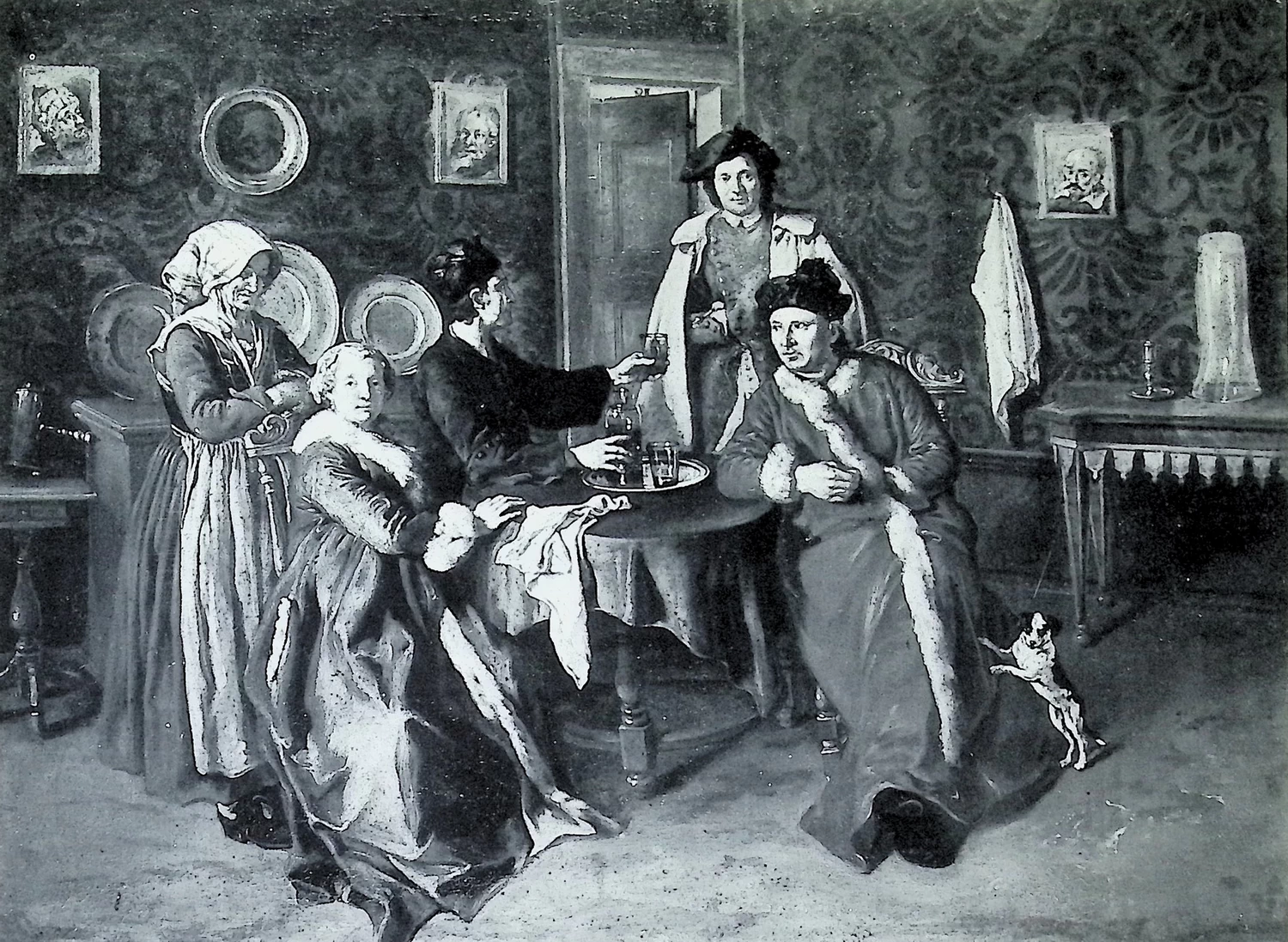 Giacomo Ceruti, il Pitocchetto - 364, Scena di famiglia, Kunstmuseum, Basilea
